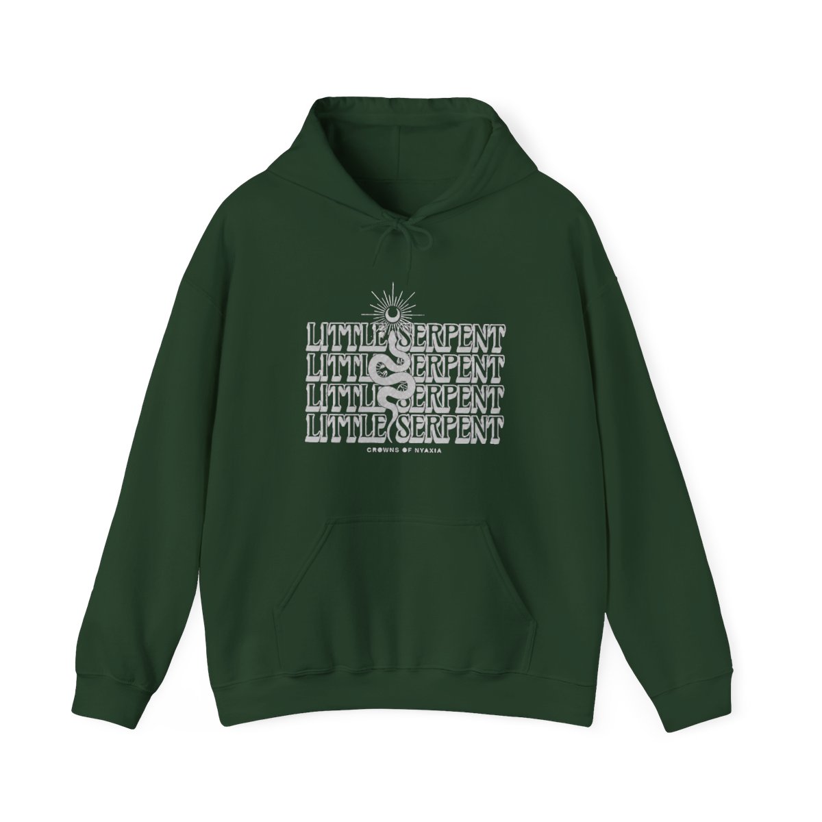 Little Serpent Hoodie - the Serpent and the Wings of Night Hoodie - Crowns of Nyaxia - Licensed Carissa Broadbent Merch - Oraya Sweater - alternate angle 5, merchandise