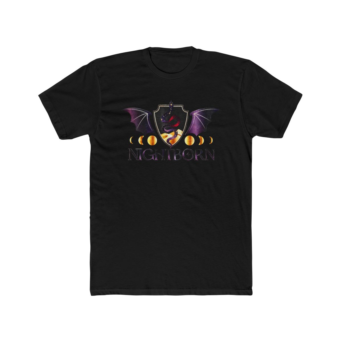 Nightborn Bella Canvas Printed Shirt - Officially Licensed Carissa Broadbent - Crowns of Nyaxia - alternate angle 3, merchandise