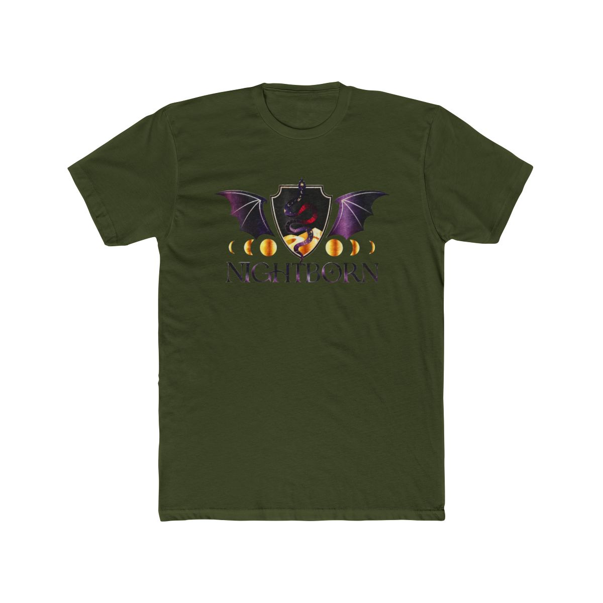 Nightborn Bella Canvas Printed Shirt - Officially Licensed Carissa Broadbent - Crowns of Nyaxia - alternate angle 5, merchandise