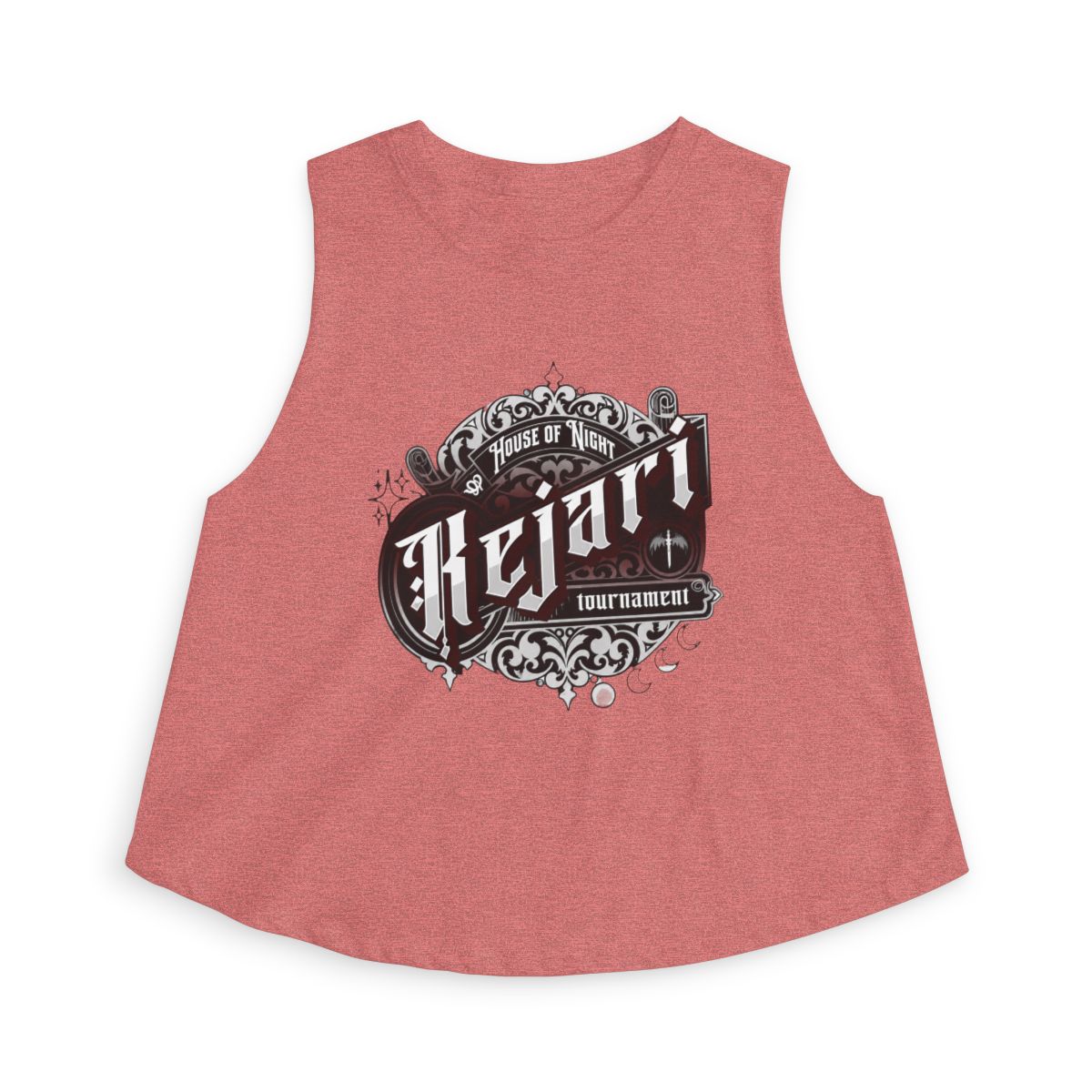 Kejari Tournament Crop Top - Crowns of Nyaxia - Officially Licensed Carissa Broadbent Merch - House of Night T-shirt - Bookish Merch - alternate angle 2, merchandise