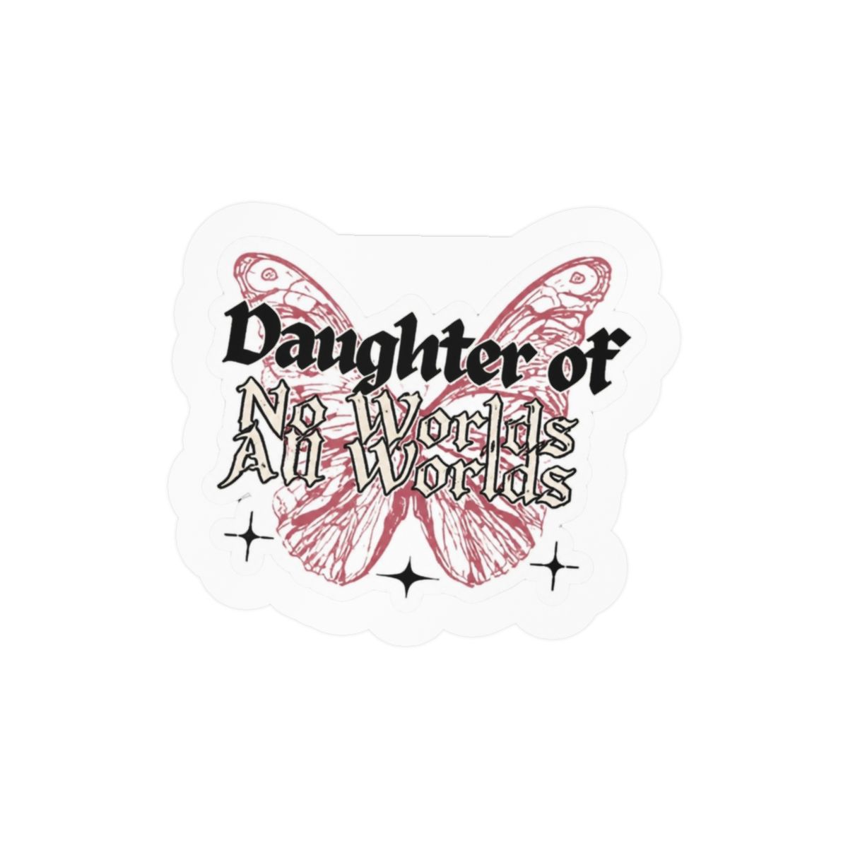Daughter of No Worlds Sticker, War of Lost Hearts Kindle Decal, Carissa Broadbent Book Merch I OFFICIALLY LICENSED - Official stickers merchandise